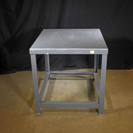 Workbench Gray Metal Rectangle 36.5"x30.5"x30.5"