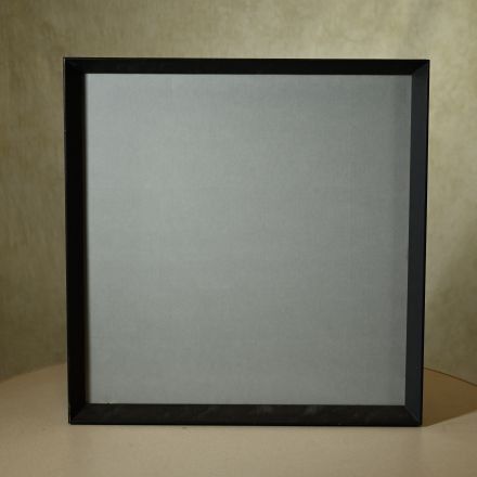 Black Wood Frame Glass 20.75"x21.25"