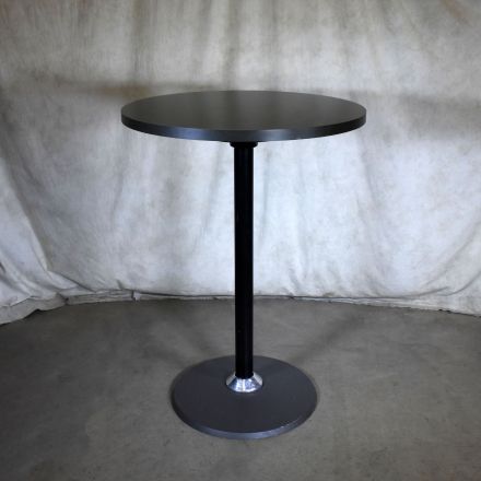 Coalesse Disc Café/Bistro Table Gray Laminate Round 30"x30"x41.5"