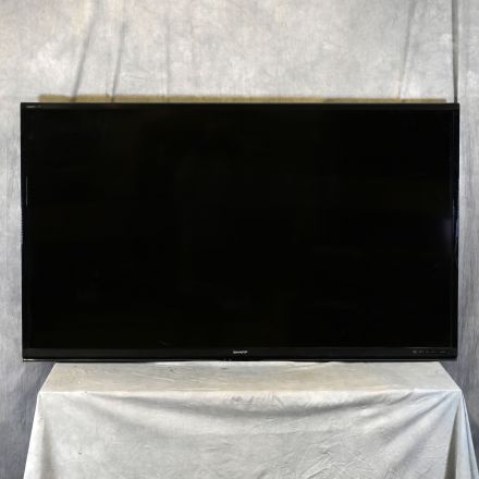Sharp LC-60EQ10U Television 60" 1920x1080 Composite, Component, HDMI LCD Stand Not Included Remote Not Included