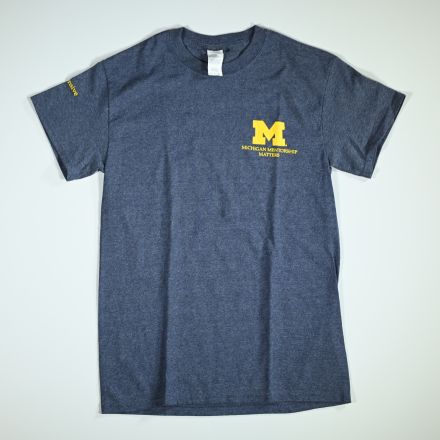 Gildan Michigan Mentorship Matters Unisex Tee Shirt Small