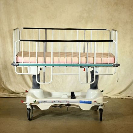 Hausted 4160D0ST Pediatric Crib Includes Handrails Mattress Included 325 lb. Capacity