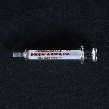 Popper & Sons, Inc. Micro-Mate 5006 Autoclavable Glass Syringe 2 mL