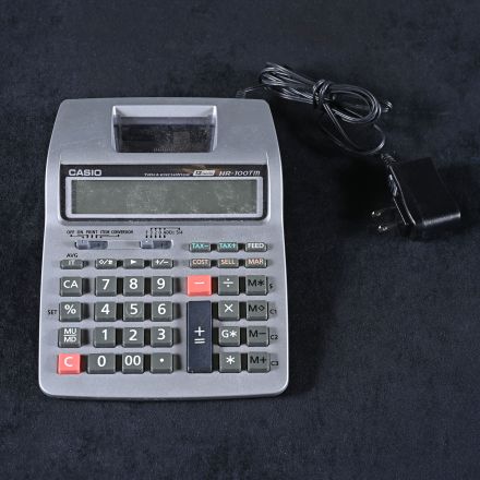 Casio HR-100TM Financial Calculator Silica Coppercrest