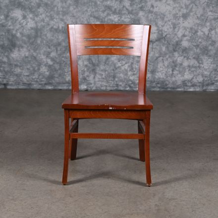 Dining Chair Medium Wood Colored Wood Not Adjustable No Arms