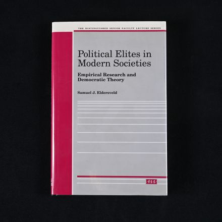 Vintage Illustrated Edition "Political Elites in Modern Societies"