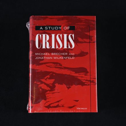 Vintage Illustrated Edition "A Study of Crisis" by Brecher, Michael; Jonathan Wilkenfeld