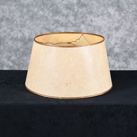 Lamp Shade Beige Synthetic Blend 15"x10.5"