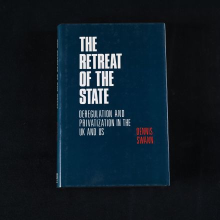 Vintage "The Retreat of the State" by Swann, Dennis