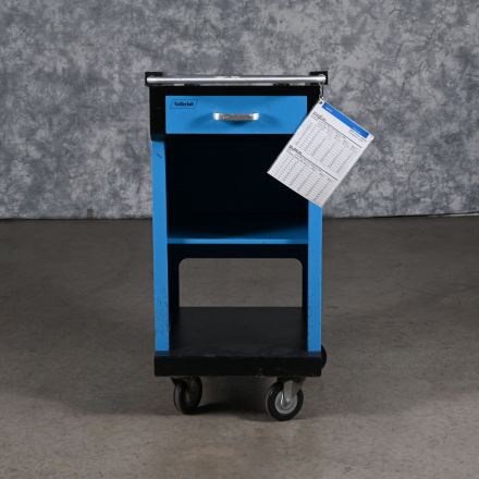 Valleylab E8003 General Purpose Medical Cart Blue 17"x26.5"x34"