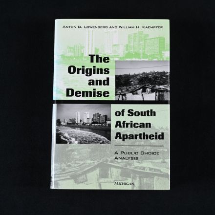 Vintage New Edition "The Origins and Demise of South African Apartheid" by Anton D. Lowenberg; William Hutchison Kaempfer