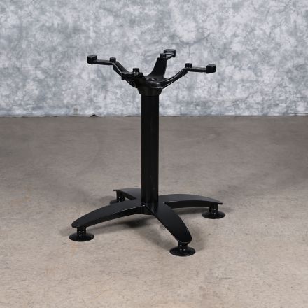 Y48180 Table Base Black Metal 28"x28"x28"