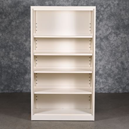 Steelcase 736564 Freestanding 4700 Warm White Metal Closed Shelving 5 Shelves 36"X15"x65"