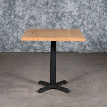 Café/Bistro Table Medium Wood Colored Wood Square 30"x30"x30"