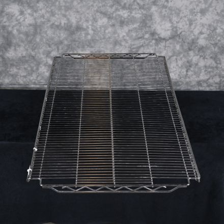 Eagle Metal Wire Shelf (60"x24") Silver Colored Metal