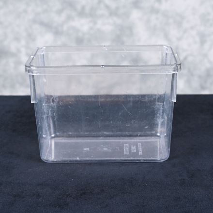 Allentown Caging Bin/Tote Clear Plastic Nesting 8.5"x5.5"x6"