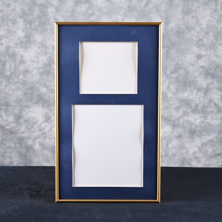 Gold Colored Metal Frame No Glazing 19.25"x11.25"