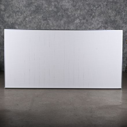 Wall Mounted Dry Erase Board White Laminate Single Sided 96.5"x48.5"