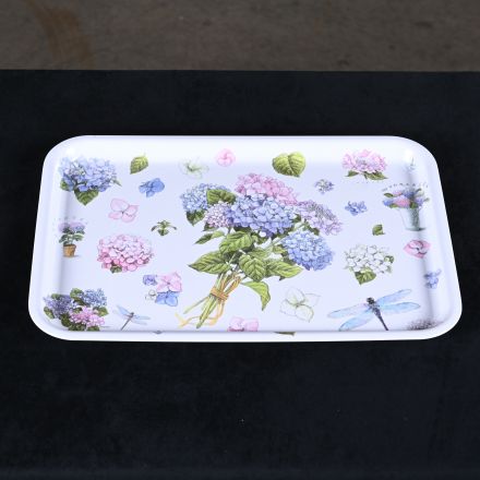 Design Imports International Service Tray Multi Colored Plastic 18"x12.5"