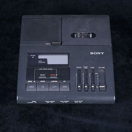 Sony BM-840 MicroCassette Transcriber Power Cable Not Included