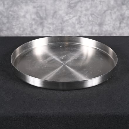 Paradigm Trends Service Tray Silver Colored Metal 14"