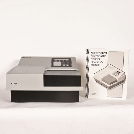 BioTek ELx808 Automated Microplate Reader with Operator Manual