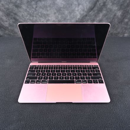 Apple 2017 MacBook 12" Rose Gold i7 macOS Mojave 512GB Grade:B