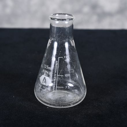 Glass Autoclavable Erlenmeyer Flask 125mL