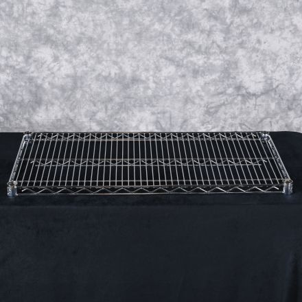 TSS Metal Wire Shelf Silver Colored Metal 36"x18"