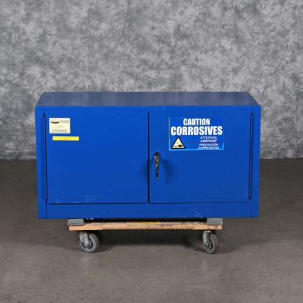 Eagle Manufacturing ADD-CRA Corrosive Cabinet Blue Metal 43"x19"x22.5"