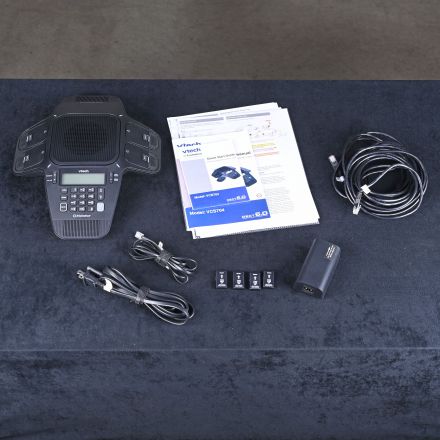 Vtech VCS704 Conference Phone Power Cable Included Complete Set