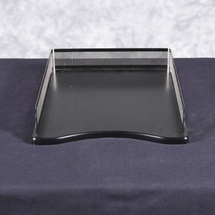 eldon 23565 Letter Tray Silver Colored Metal 11"x14.5"x2.5"