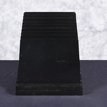 Desk Organizer Black Metal 11"x9"x12"