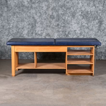 Bailey Manufacturing 484 Treatment Table Blue Vinyl Portable 78"x30"x30"