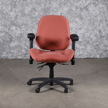 ErgoGenesis BodyBilt J2504 Office Chair Terra Fabric Adjustable with Arms Ergonomic with Wheels