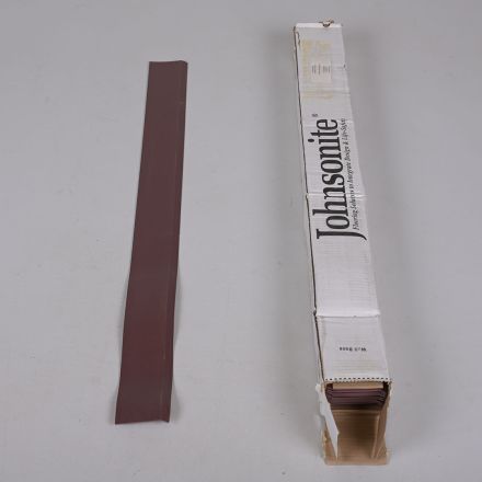 Johnsonite 6115 112 ft Mahogany Rubber Base Molding 48"x4"