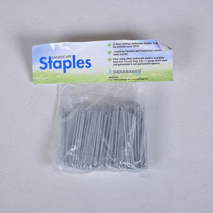 Sandbaggy Landscape Staples 100 ct 1.25"x4" (Never Used)