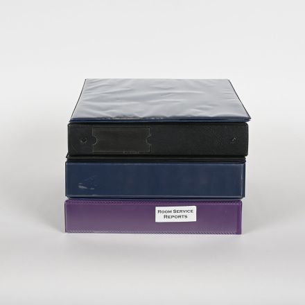 Lot of 6 3-Ring Binders 2"?2.5" Mixed Colors
