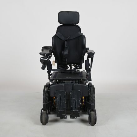 Quantum Edge 3 Electric Wheelchair Dark Blue 300 lb. Capacity Missing Parts