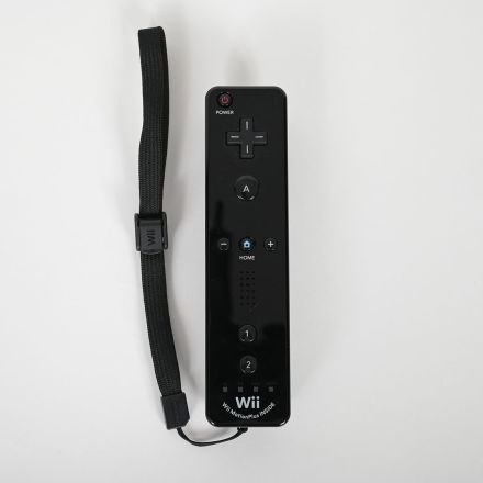 Nintendo Wii Remote Motion Plus Inside Black RVL-036 Motion Controller