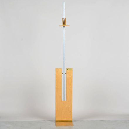 Perspective Enterprises Portable Height Measuring Stadiometer Wood/Metal Folding Stand