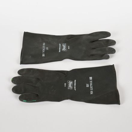 Best 55-11 Natural Rubber Latex HD Chemical Resistant Gloves Size 11