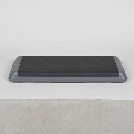 The Step Aerobic Exercise Platform Gray & Black 43" x 16" x 4"