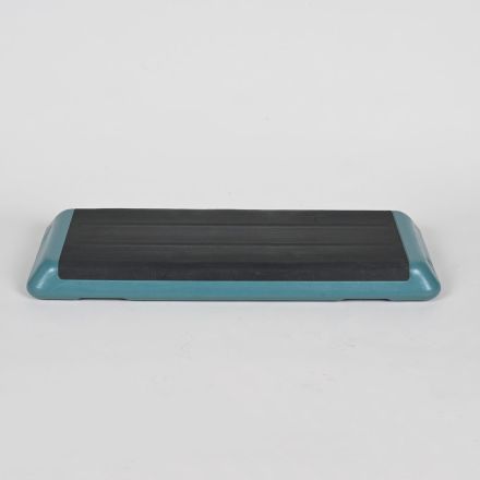 The Step Aerobic Exercise Platform Teal & Black 43" x 4"