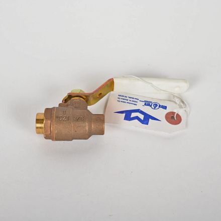 Ultra Pure UP8511 3/8" Bronze Ball Valve 600 WOG Sweat Connection - Good Condition