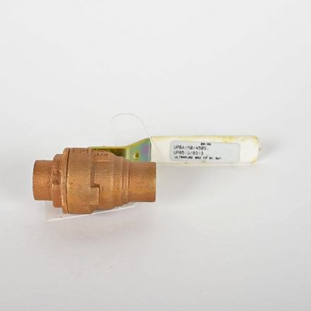 Ultra Pure UP85 3/4" Full Port Bronze Ball Valve Sweat x Sweat - Good Condition