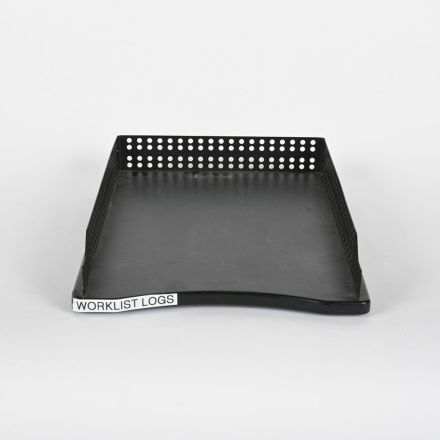 Designa Inc. Letter Tray, Black Composite, 10.5" x 14" x 2.5"