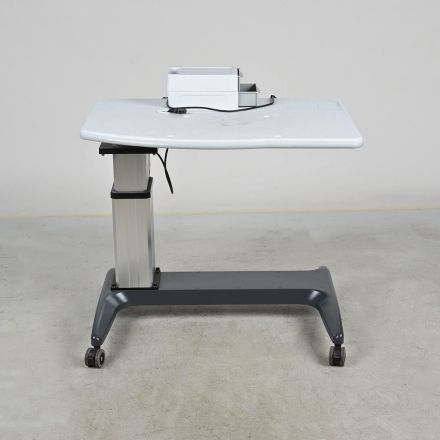 K2 Tables K2-110C Power Adjustable Medical Workstation Cart, 36" x 24.5", Mobile Instrument Table