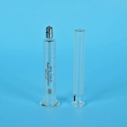 Becton Dickinson Yale Glass Syringe; 10 mL; Clear