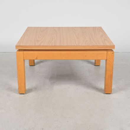 Nemschoff Coffee Table, Light Wood Laminate, Square, 30" x 30" x 16"